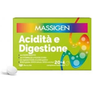 Massigen Aciditá e Digestione Compresse 20 + 4 compresse