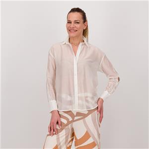 Risskio Camicia over con motivo di bottoni