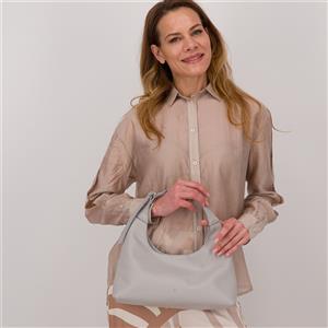Chiara Ferretti Borsa a spalla in pelle con manico regolabile