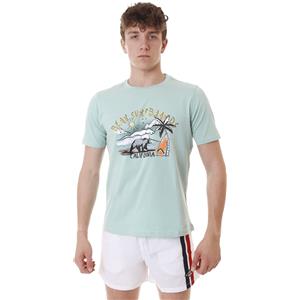 BEAR T-SHIRT CALIFORNIA Manica Corta Uomo