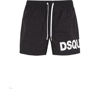 Dsquared2 Swim Boxer Midi Black/White