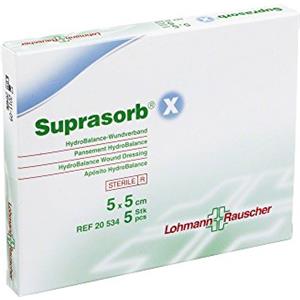 Lohmann & Rauscher Suprasorb X Medicazione 5x5cm