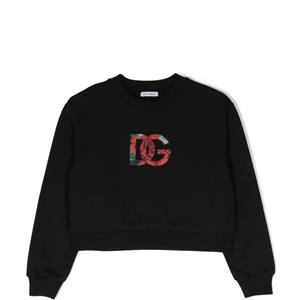 Dolce & Gabbana Kids felpa con logo