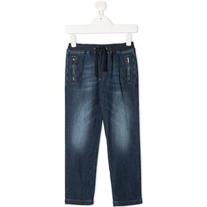 Dolce & Gabbana Kids jeans con coulisse