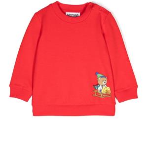Moschino Kids felpa con stampa