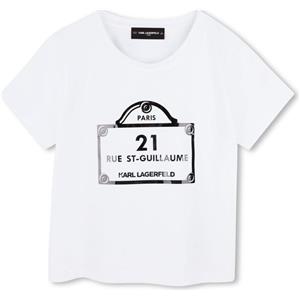 Karl Lagerfeld Kids t-shirt con stampa