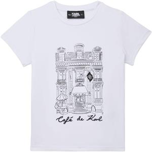 Karl Lagerfeld Kids t-shirt con stampa