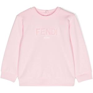 Fendi Kids felpa con logo
