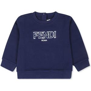 Fendi Kids felpa con logo