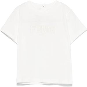 Fendi Kids t-shirt con logo