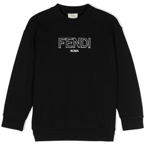 Fendi Kids felpa con logo
