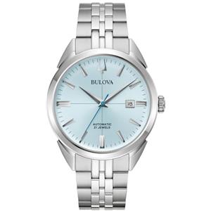 Bulova Sutton Automatic Acciaio/Ice blue (96B423)