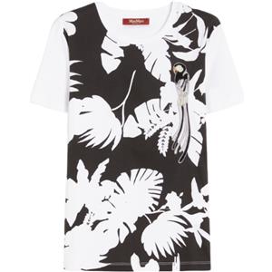 Max Mara Studio T-shirt in jersey con stampa