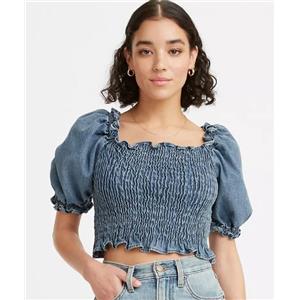 Levi's® Rey Smocked Ss Blouse