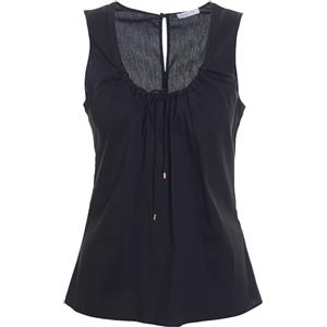 PATRIZIA PEPE Top Primavera/Estate Cotone Nero 42,46