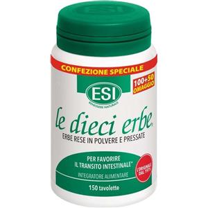Esi Le Dieci Erbe Tavolette 100 tavolette