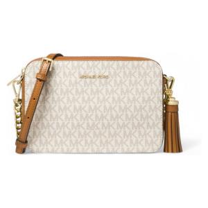 Michael Kors per donna. 32F8GF5M2B Borsa a tracolla Jet Set media di colore beige [3201047], Casual, Tela
