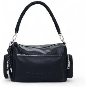 Desigual per donna. 25SAXPBJ Borsa nera con tasche [3209750], Nero, Casual, Poliuretano