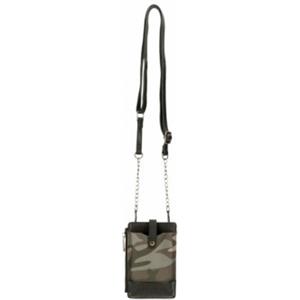 Pepe Jeans per donna. [7235031] Borsa a tracolla per cellulare mimetica -10.5x16.5x1cm-, Casual, Verde, Mimetico, Sintetico