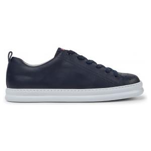 Camper per uomo. K100226-049 Scarpe da ginnastica in pelle Runner Four blu scuro [3022451], Basso, Stringhe, Casual, Navy