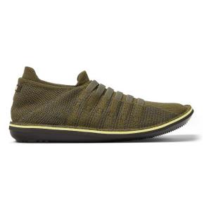 Camper per uomo. [K101023-002] Sneakers verdi Beetle, Basso, Nessuno, Casual, Verde, Sostenibile