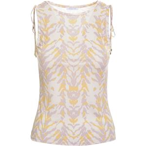 PATRIZIA PEPE Top Primavera/Estate Poliestere Beige S