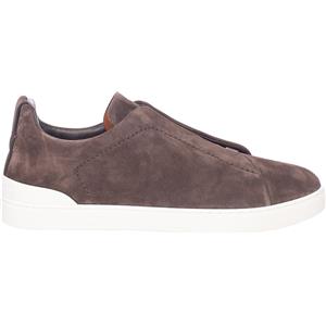 ZEGNA SNEAKERS TRIPLE STITCH ZEGNA FGG MARRONE Uomo