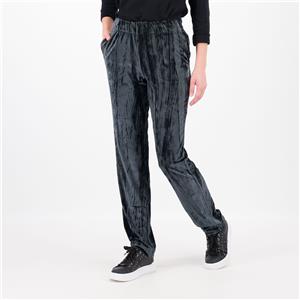 Isaac Mizrahi Live! Isaac Mizrahi Live Pantaloni gamba dritta effetto velluto