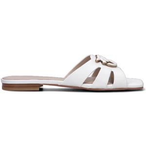 PINKO Ciabatta donna bianca in pelle