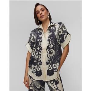 Alemais Camicia Di Lino A Maniche Corte Alemais Mickey Shirt