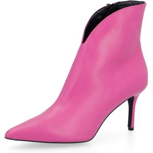 Galieti Tronchetti in pelle con tacco 8 cm