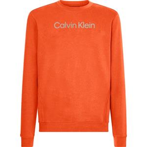 Calvin Klein Felpa da tennis da uomo Calvin Klein PW Pullover - red orange - Arancione