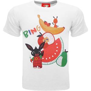 Bing T-Shirt Bing Frutta originale ufficiale bianca sottocosto maglia maglietta