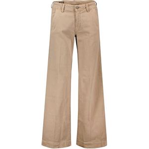 GUESS PANTALONE COTONE WIDE LEG CROPP ZOYA DONNA
