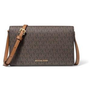 Michael Kors per donna. 32T4GJ6C6B Borsa Jet Set Media Marrone [3228199], Casual, Tela
