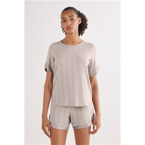 Intimissimi Pigiama Corto In Modal Delicate Alchemy Beige