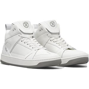 SPIDI Scarpa MOTO-1 LEATHER SNEAKERS Bianca XPD