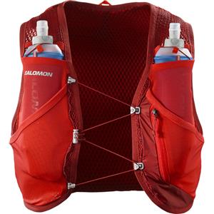 Salomon Gilet da corsa Salomon Active Skin 8 Red Dahlia/High Risk Red