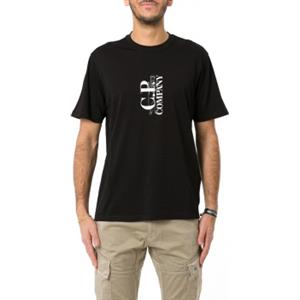 CP COMPANY T-shirt con logo verticale C.P. Company