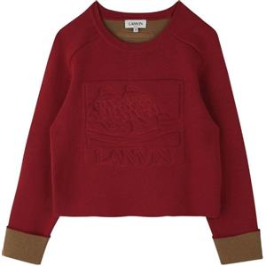 Lanvin Kids felpa con logo