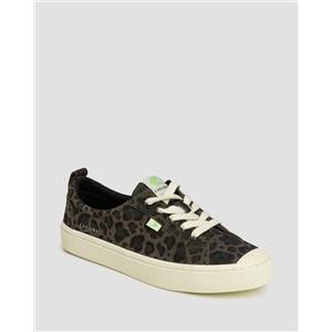Cariuma Sneakers In Camoscio Cariuma Oca Suede Black Jaguar Print
