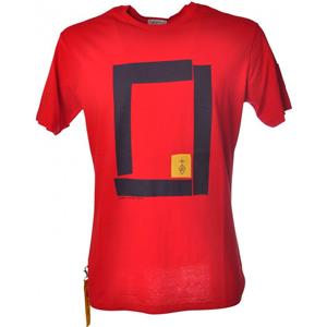 Bresci T-shirt Daniele Alessandrini in cotone rosso Bresci: design avvitato unico