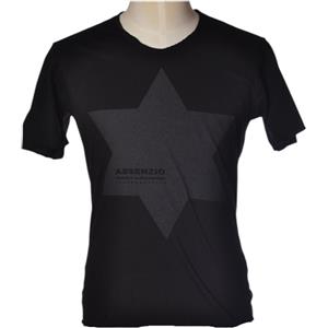 Daniele Alessandrini Design elegante di Daniele Alessandrini - t-shirt uomo con stampa tono su tono