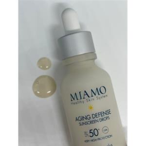 Miamo Aging Defense Sunscreen Drops Siero SPF50+ 30ml